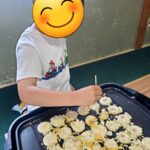 放課後等デイサービスぽらりすにたこ焼き職人が登場